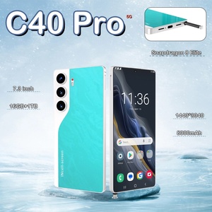 Smartphone <span class=keywords><strong>Techno</strong></span> Original C40 Pro de haute qualité, 7,3 pouces, 1 To, processeur Déca-core, 16+1 To/512 Go, 5G, 8000 mAh, 108 MP, 144 Hz - Product Image 4