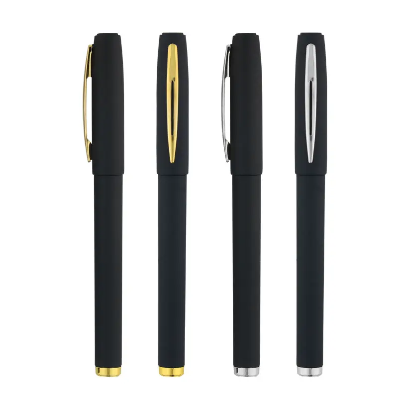 Business Black 0.5MM Neutral Pen Advertising Office Frosting Gel Ink Pens with Custom Logo
