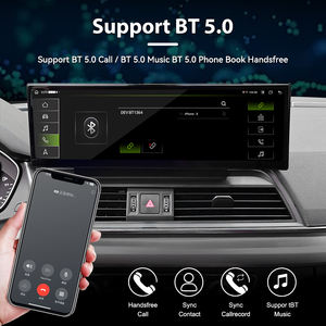 Zwautel 14.9 inci Carplay untuk Audi Q5 Q5L 2018-2020 Radio mobil 2 Din Stereo Multimedia pemutar Video GPS layar sentuh - Product Image 4