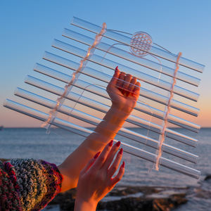 Harpe chantante en quartz à bas prix avec fleur, 8 tubes, thérapie musicale, étui de transport, maillet gratuit - Product Image 4