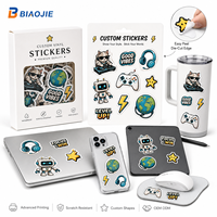 Autocollants en vinyle découpés sur mesure, étiquettes en PVC imperméables, adhésifs en acrylique pour la conception de logos d'entreprise, utilisation pour le masquage de dessins animés