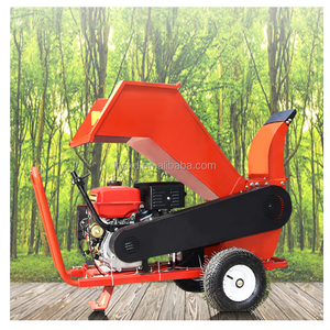 Broyeur à bois mobile diesel avec lames professionnelles pour les branches d'arbres - Product Image 3