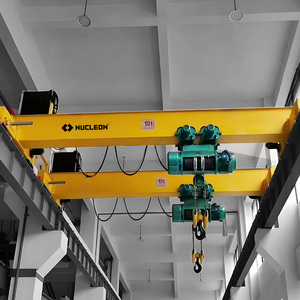 Pasokan Pabrik Crane Overhead Single Beam 3 Ton 5 Ton 6 Ton 8 Ton 10 Ton 15 Ton 16 Ton dengan <span class=keywords><strong>Hoist</strong></span> Listrik - Product Image 2