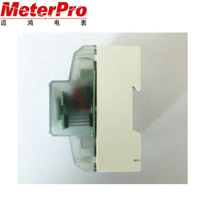 Ba <span class=keywords><strong>3</strong></span> giai đoạn bốn 4 dây 4 mô-đun kỹ thuật số Din Rail điện năng lượng mét - Product Image 2