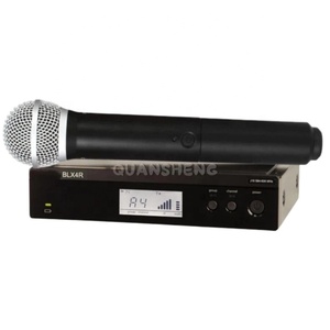 ระบบไมโครโฟนไร้สายแบบมืออาชีพ BLX4R ทนทาน พร้อมไมค์ Beta98/58 <span class=keywords><strong>PG58</strong></span> สำหรับการแสดงบนเวที พร้อมรูปแบบการรับเสียงแบบคาร์ดิออยด์ - Product Image 5
