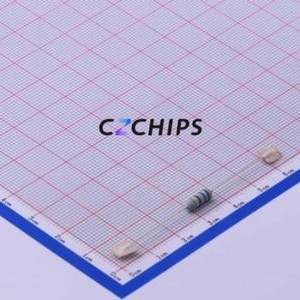 Resistencia de Óxido Metálico de 560 Ohmios, 5%, 300V, MO1/2W-560ohm, 5%-XT52, Componente de Orificio Pasante, THT, D3.5xL9mm - Product Image 1