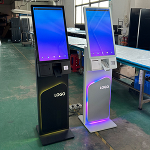 Tùy chỉnh 27 inch tầng thường vụ màn hình cảm ứng kiosk thanh toán tương tác kiosk tự dịch vụ kiosk với máy in QR scan thiết bị đầu cuối - Product Image 3