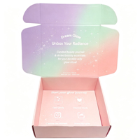 Boîtes cadeaux élégantes et écologiques en carton ondulé durable avec logo personnalisé imprimé, fermeture magnétique et poignée, emballage réutilisable