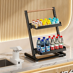 Expositor de mostrador multinivel para supermercados, estante escalonado para aperitivos, soporte de exhibición ajustable, estantería de almacenamiento para tiendas de conveniencia - Product Image 4