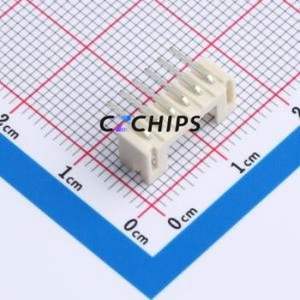 BX-PH2.0-6PWZ-GW Wire-to-Board Pin Header Bent Lead Through Hole,P=2mm Connector 1x6P 2mm Right Angle Insert PH - Product Image 2