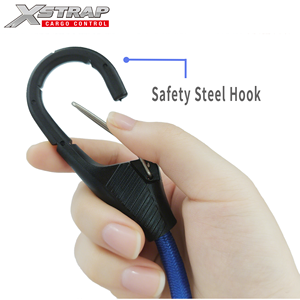 Xstrap Offre Spéciale Cordons <span class=keywords><strong>élastique</strong></span>s personnalisés de <span class=keywords><strong>8</strong></span> <span class=keywords><strong>mm</strong></span> de longueur avec mousqueton - Product Image 4