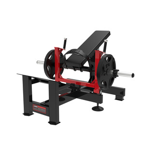 Máquina de Sentadillas con Carga de Placas <span class=keywords><strong>para</strong></span> Entrenamiento de Cuádriceps y Glúteos, Equipo de Gimnasio Comercial de Acero Inoxidable - Product Image 5