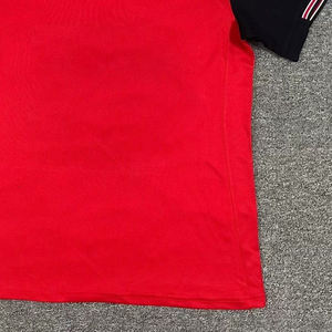 Maillot de football style Stade Rennais Les Rouges et Noirs, vente en gros d'usine - Product Image 3