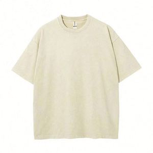 Design Loose Fit Graphic or Blank Options 230g Streetwear Style Cotton T-<b>Shirts</b> - Product Image 2