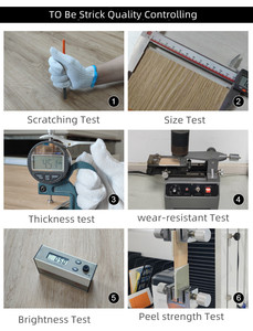 High Quality Luxury <strong>PVC</strong> Floor Vinyl Floor Wood Grain <strong>PVC</strong> Click Vinyl <strong>Flooring</strong> - Product Image 4