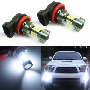 Para Toyota Tacoma 2012-2019, 2x Luces Antiniebla LED Blancas Brillantes de 6000K, Bombillas 3535-SMD - Product Image 1