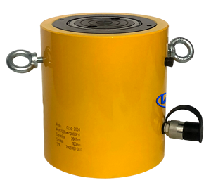 Vérin hydraulique à simple effet haute tonnage CLSG-2006 200T – Cric hydraulique portable pour travaux de levage - Product Image 1