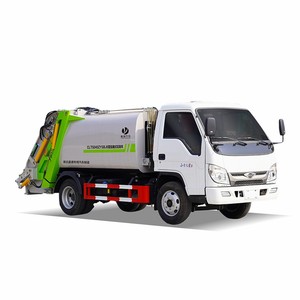 รถบรรทุกอัดขยะขนาดกะทัดรัด Foton ราคาประหยัด สำหรับโครงการกำจัดขยะในพื้นที่อยู่อาศัย - Product Image 1