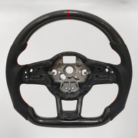 Pour Volkswagen Golf Gen 7th GTI volant en Fiber de carbone personnalisé volant en cuir perforé en gros