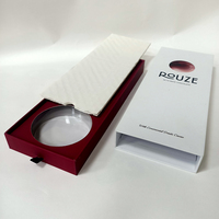 Boîte de luxe Dubaï pour emballage de chocolats, boîte à fenêtre pour chocolats, boîte cadeau magnétique pour l'affichage de barres chocolatées