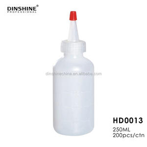 Applicateur de coloration capillaire de salon, flacon en plastique souple avec échelle pour la coloration des cheveux - Product Image 5