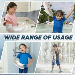 Housse de protection imperméable pour pansements pour enfants, pour bras, mains, poignets, coudes, doigts, pour garder les blessures au sec, réutilisable et durable - Product Image 6