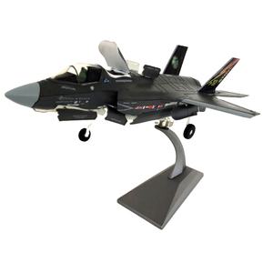 Modèle d'avion militaire en métal moulé sous pression à l'échelle 1/72 de l'US <span class=keywords><strong>F</strong></span>-<span class=keywords><strong>35</strong></span> <span class=keywords><strong>Lightning</strong></span> Air Force moderne pour la décoration de la maison - Product Image 3