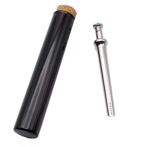 Fournisseur chinois de pailles à snuff en acier inoxydable à ressort, distributeur de collection, kit de snuffing 3 en 1 - Product Image 2