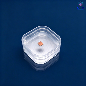 <span class=keywords><strong>Plaquette</strong></span> de cuivre monocristallin de taille OEM 5*5*0.5mm, tolérance d'<span class=keywords><strong>angle</strong></span> de cristal précise, haute conductivité, substrat monocristallin de Cu - Product Image 2