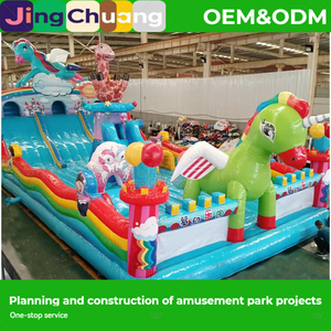 Nuevo Castillo Inflable Neverland Ranch con Tobogán Grande, Trampolín Infantil para Interiores y Exteriores, Diversión Familiar - Product Image 3