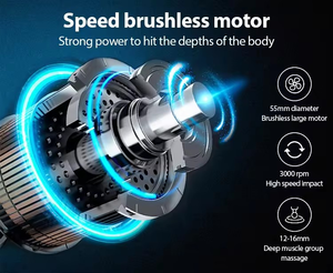 2025 professionnel <span class=keywords><strong>électrique</strong></span> corps visage Muscle Percussion <span class=keywords><strong>pistolet</strong></span> de Massage haute qualité portable masseur de tissus profonds <span class=keywords><strong>pistolet</strong></span> - Product Image 5