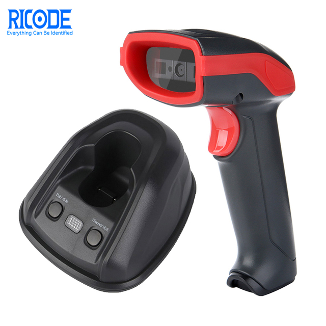 TiCODE AK28H Commercial Wireless Barcode Scanner Desktop Stand 2D Reader for Ticket Gate and Event Entry Validation