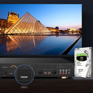 4K Uhd ब्लू-रे होम थिएटर खिलाड़ी HDr <span class=keywords><strong>usb</strong></span> हार्ड डिस्क समर्थन उच्च परिभाषा dvd/vcd प्लेयर - Product Image 2