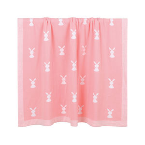 Mimixiong nouveaux produits couverture d'emmaillotage tricotée pour bébé en coton couverture de réception légère pour bébé couverture de sécurité en coton respirant pour bébé - Product Image 1