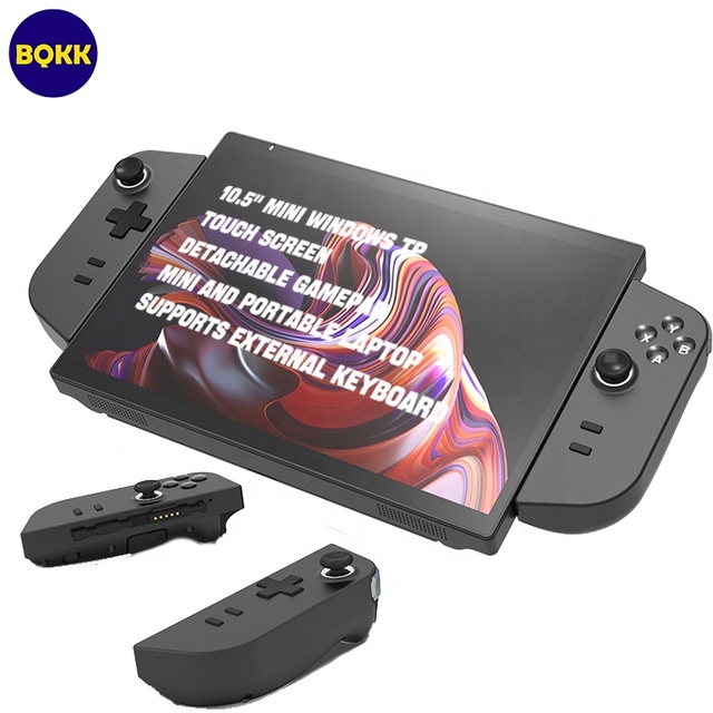 10.5 Inch Mini Windows Gaming PC Intel N95 Detachable Gamepad 1920x1280 Touch Screen 2.0MP Camera Cheap 2-in-1 Metal