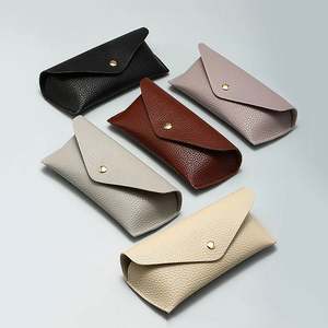 Estuche para Gafas de Sol Personalizado con Logotipo, Diseño Moderno, Material Suave con Textura Granulada, Anti-estrés, PU - Product Image 1