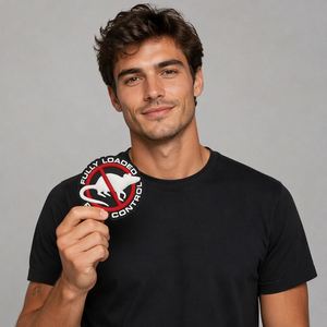 Patchs en caoutchouc PVC personnalisés avec logo 3D, transfert silicone gaufré à chaud, avec support Velcro pour casquettes - Product Image 3