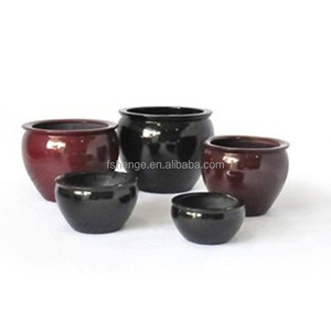 Vasos de Flores Modernos, Simples, Duráveis e Ecológicos em Fibra de Vidro, Grandes Moldes para Plantas Externas com Acabamento em Pintura Eletrostática, Decoração de Jardim com LED - Product Image 6