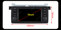 Lecteur DVD de voiture Android MEKEDE 8 cœurs pour BMW E46 M3 Rover 75 WIFI GPS BT Radio 4+64 Go RDS Audio multicolore