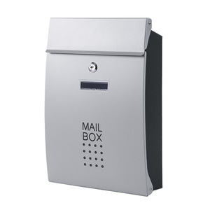 Report box Wall-mounted stainless steel mailbox outdoor with lock Complaint suggestion box