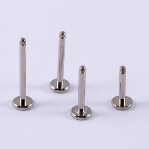 G23 Titanium Labret Bar Parts Internal/Extra Thread Lip Piercing Post Shaft Replacement Accessory Wedding <span class=keywords><strong>Occasion</strong></span> Wholesale - Product Image 4