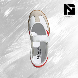 รองเท้าผ้าใบแฟชั่นลำลองสำหรับผู้หญิง Samba Jane J 'white Red Gum' รุ่นขายดี รองเท้าสเก็ตบอร์ด - Product Image 4