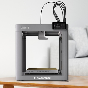 Nueva Impresora <span class=keywords><strong>3D</strong></span> Flashforge <span class=keywords><strong>Creator</strong></span> 5 de Aluminio 2026 con Nivelación Automática, Volumen de Impresión de 256*256*256 mm, Uso Doméstico, 1 Año de Garantía - Product Image 1