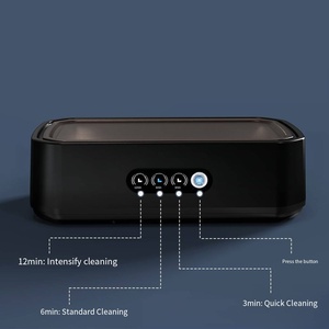 Limpiador Ultrasónico Doméstico con 3 Modos, Máquina de Limpieza de Alta Frecuencia de 49 kHz para Gafas, Joyas, Dentaduras Postizas y Herramientas de Belleza - Product Image 2