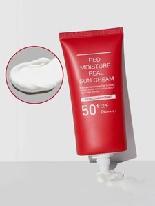 Mediccube <span class=keywords><strong>Crema</strong></span> <span class=keywords><strong>Solare</strong></span> Rossa <span class=keywords><strong>Idratante</strong></span> di Alta Qualità Nuova Versione <span class=keywords><strong>Protezione</strong></span> UV per Esterni Rinfrescante Non Appiccicosa Lenitiva - Product Image 5