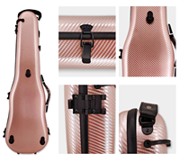Offre Spéciale personnalisé 4/4 étui de violon aléatoire en fibre de verre/carbone étui de transport pour instrument de musique durable
