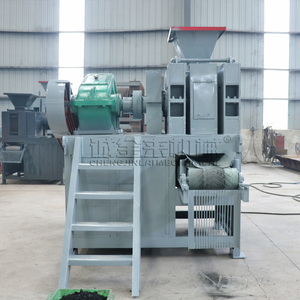 Presse à briquettes de grande capacité avec moteur AC pour marc d'olive et sciure de bois carbonisée, capacité de production de 1 à 10 tonnes - Product Image 2