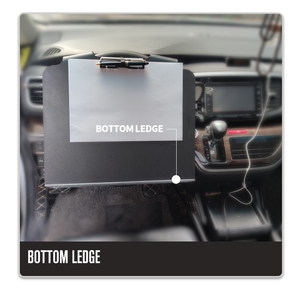 Volante de plástico para coche, tablero de escritura ABS de escritorio, portapapeles para coche y camión - Product Image 5