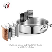 Personnalisation en Gros Ustensiles de Cuisine Antiadhésifs Batteries de Cuisine en Acier Inoxydable Casserole Faitout et Poêle