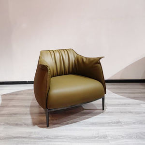 Ghế thư giãn phong cách Bắc Âu, nội thất phòng khách, ghế da xì gà, ghế dài thư giãn kiểu dáng hiện đại cho phòng ngủ - Product Image 4